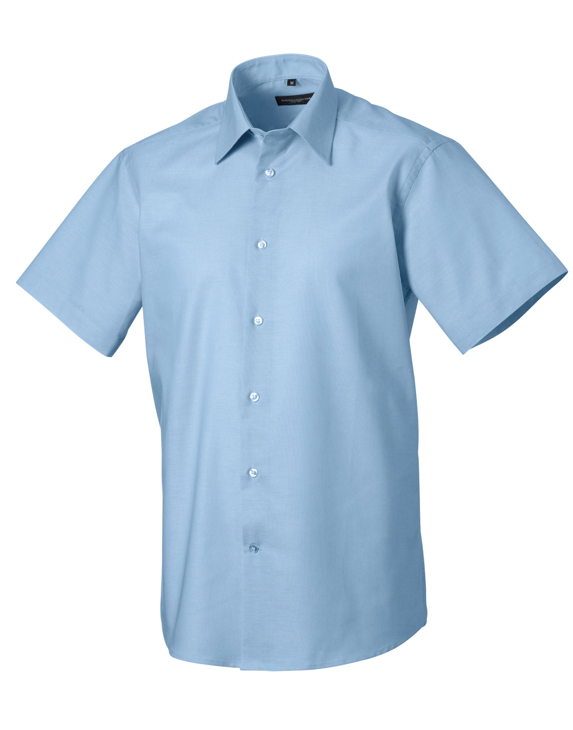 Men's Short Sleeve Tailored Oxford Shirt