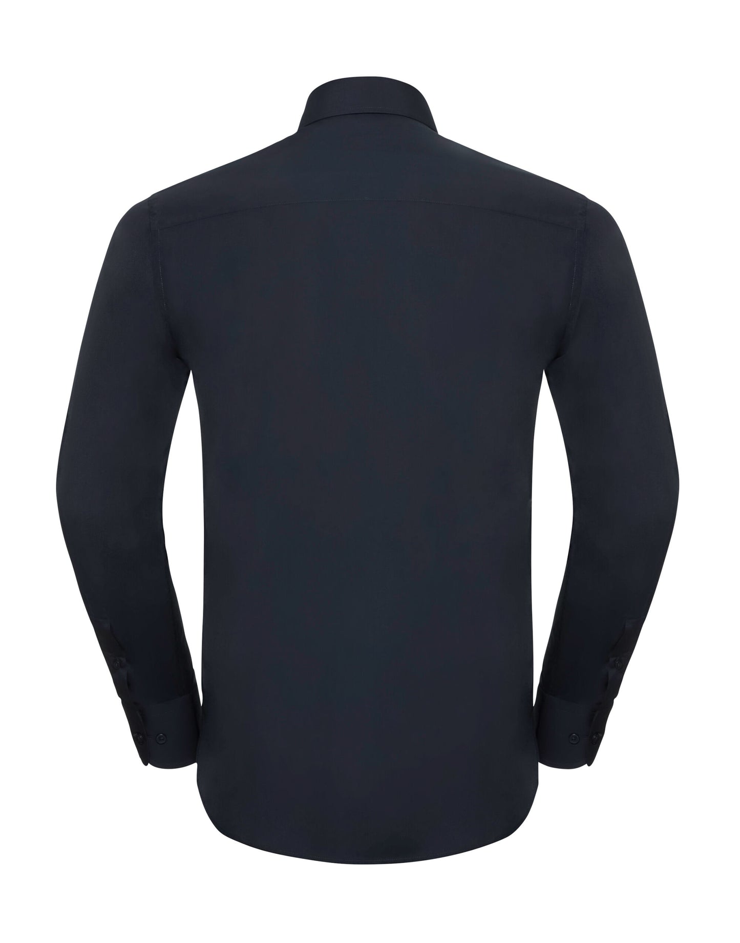 Men's Long Sleeve Tailored Polycotton Poplin Shirt