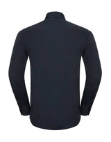 Men's Long Sleeve Tailored Polycotton Poplin Shirt