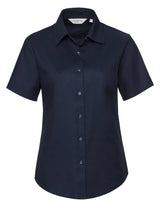 Ladies' Short Sleeve Tailored Oxford Shirt