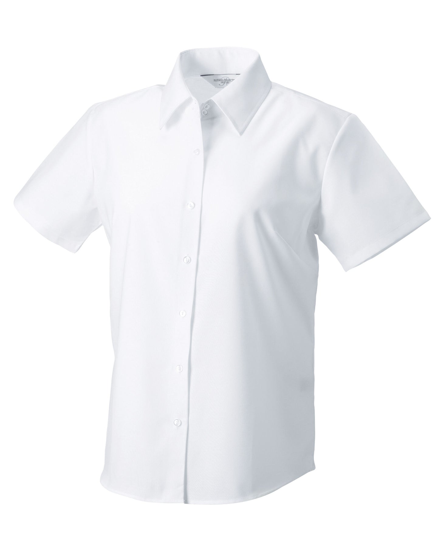 Ladies' Short Sleeve Tailored Oxford Shirt