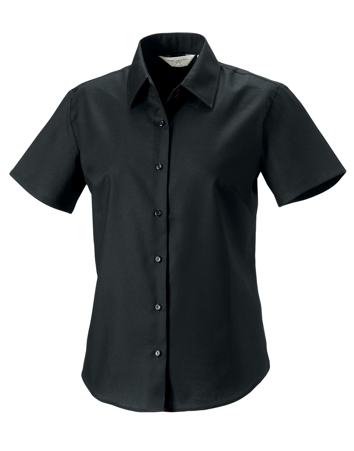 Ladies' Short Sleeve Tailored Oxford Shirt