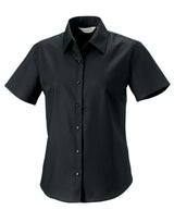 Ladies' Short Sleeve Tailored Oxford Shirt