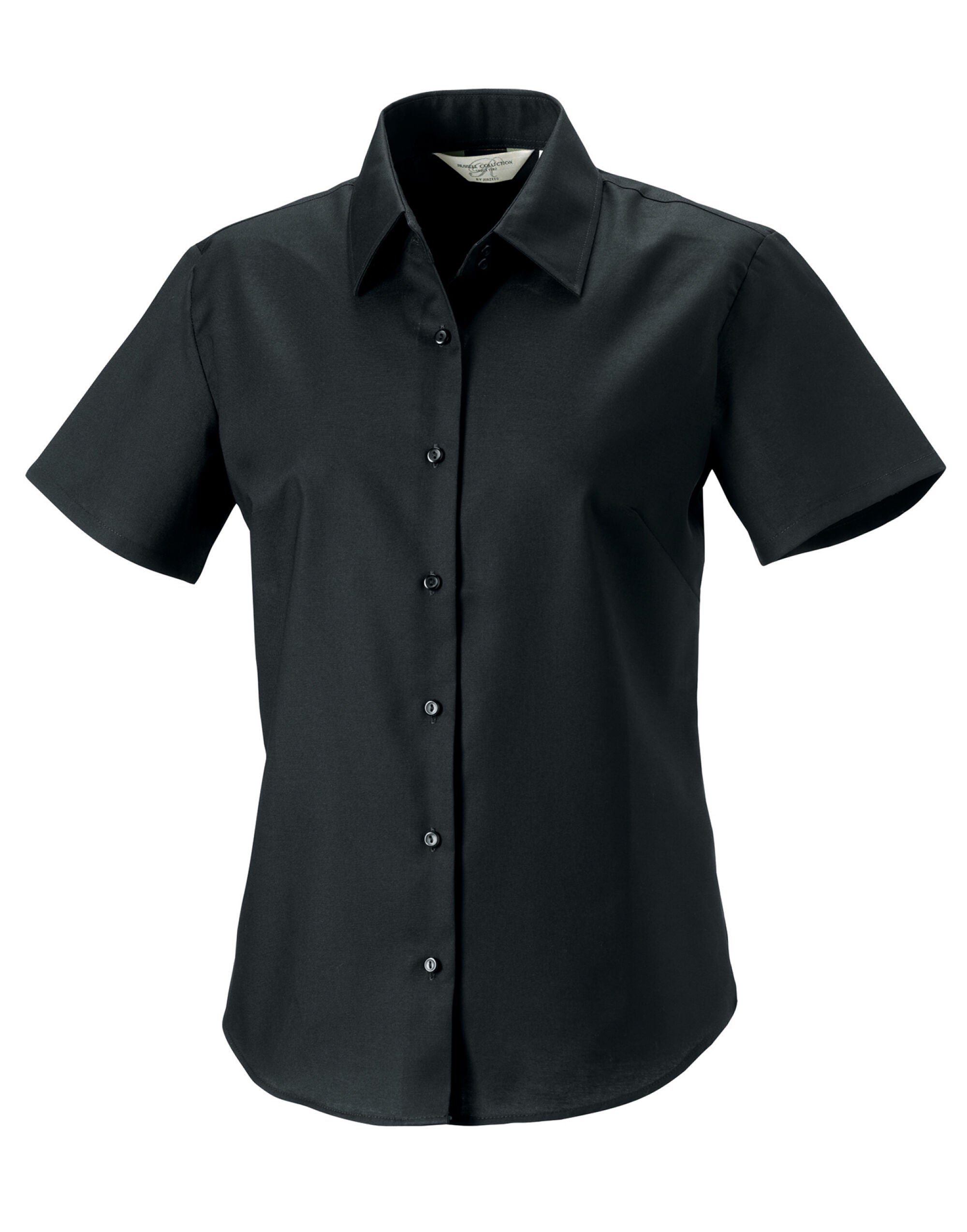 Ladies' Short Sleeve Tailored Oxford Shirt