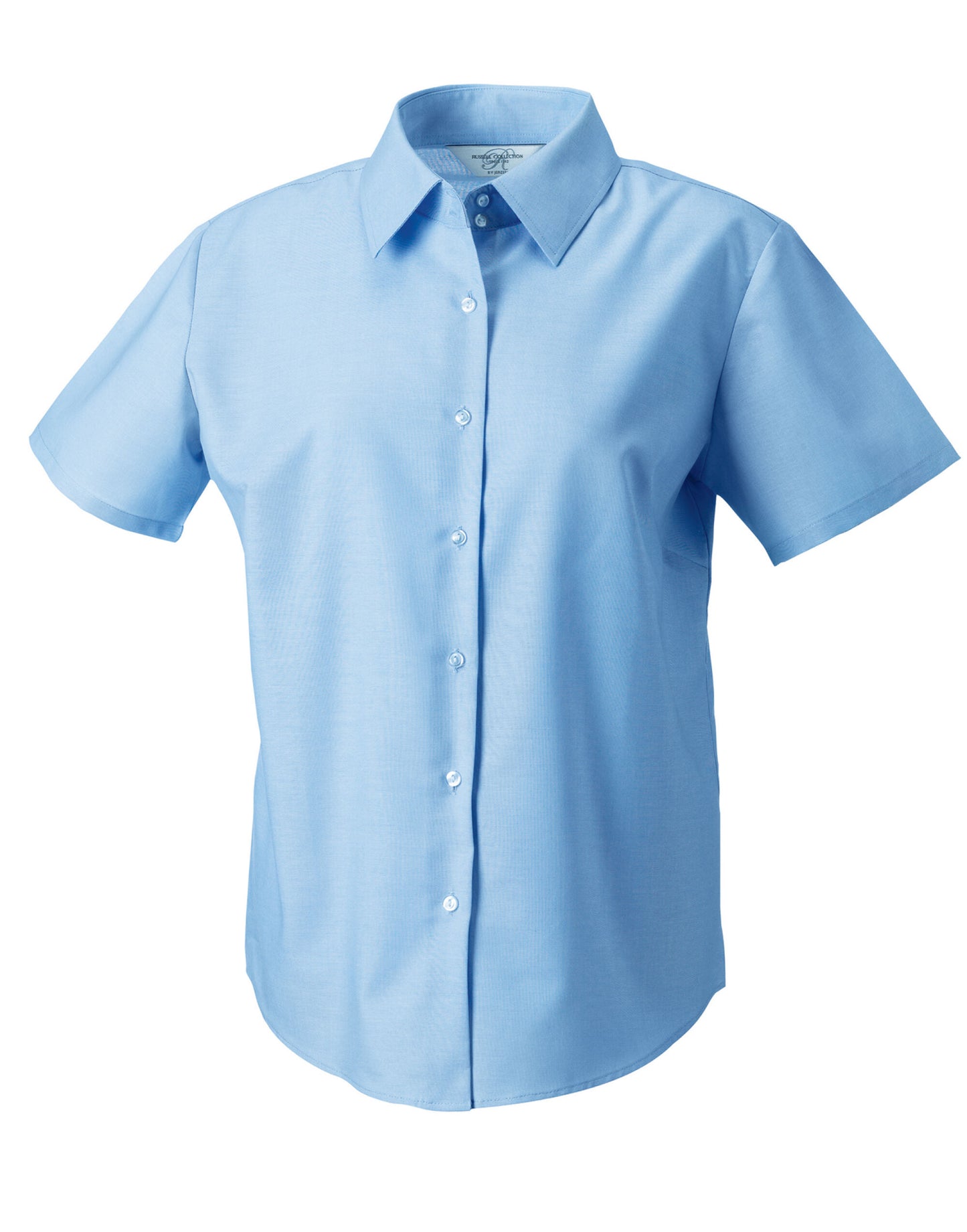 Ladies' Short Sleeve Tailored Oxford Shirt