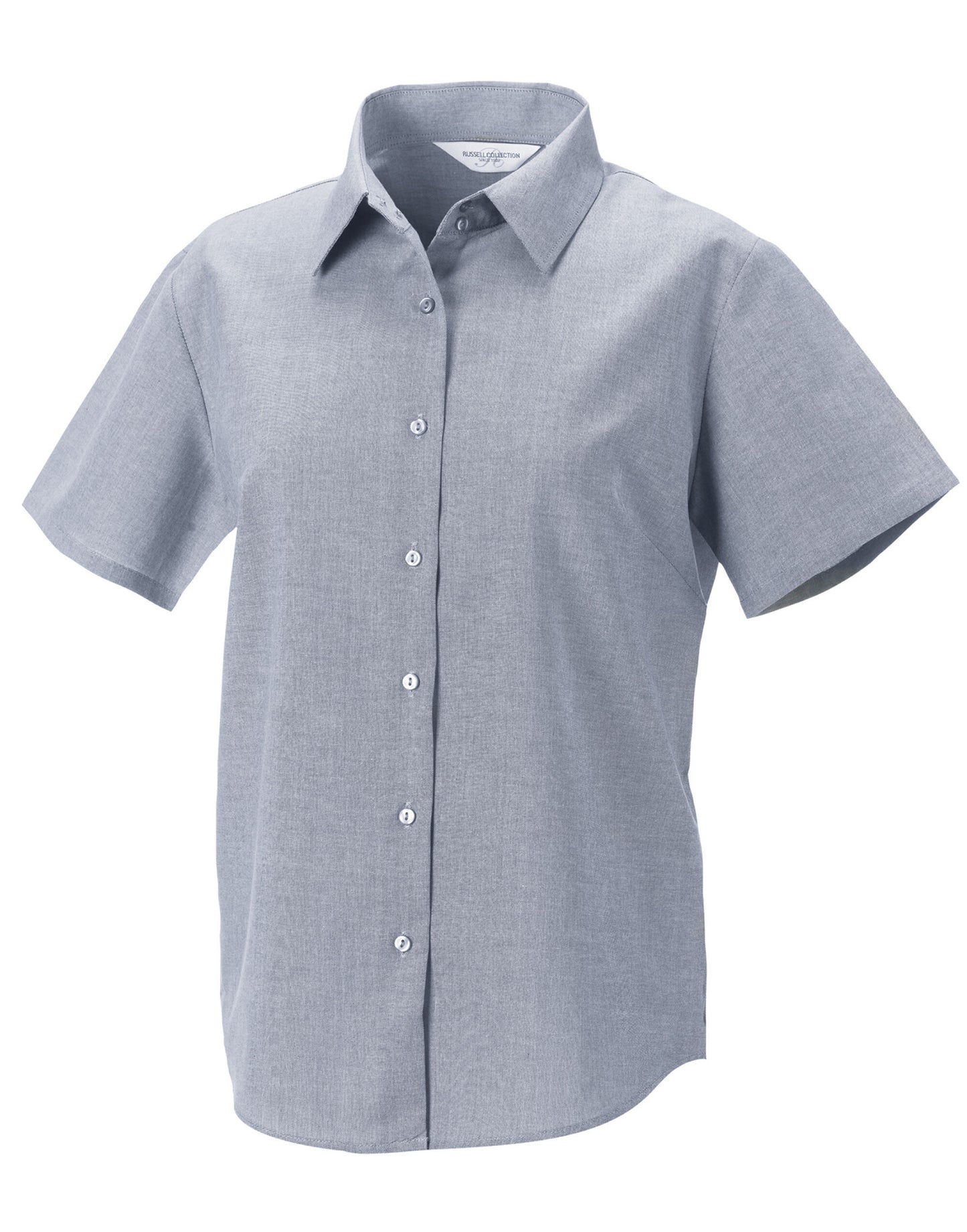 Ladies' Short Sleeve Tailored Oxford Shirt