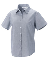 Ladies' Short Sleeve Tailored Oxford Shirt