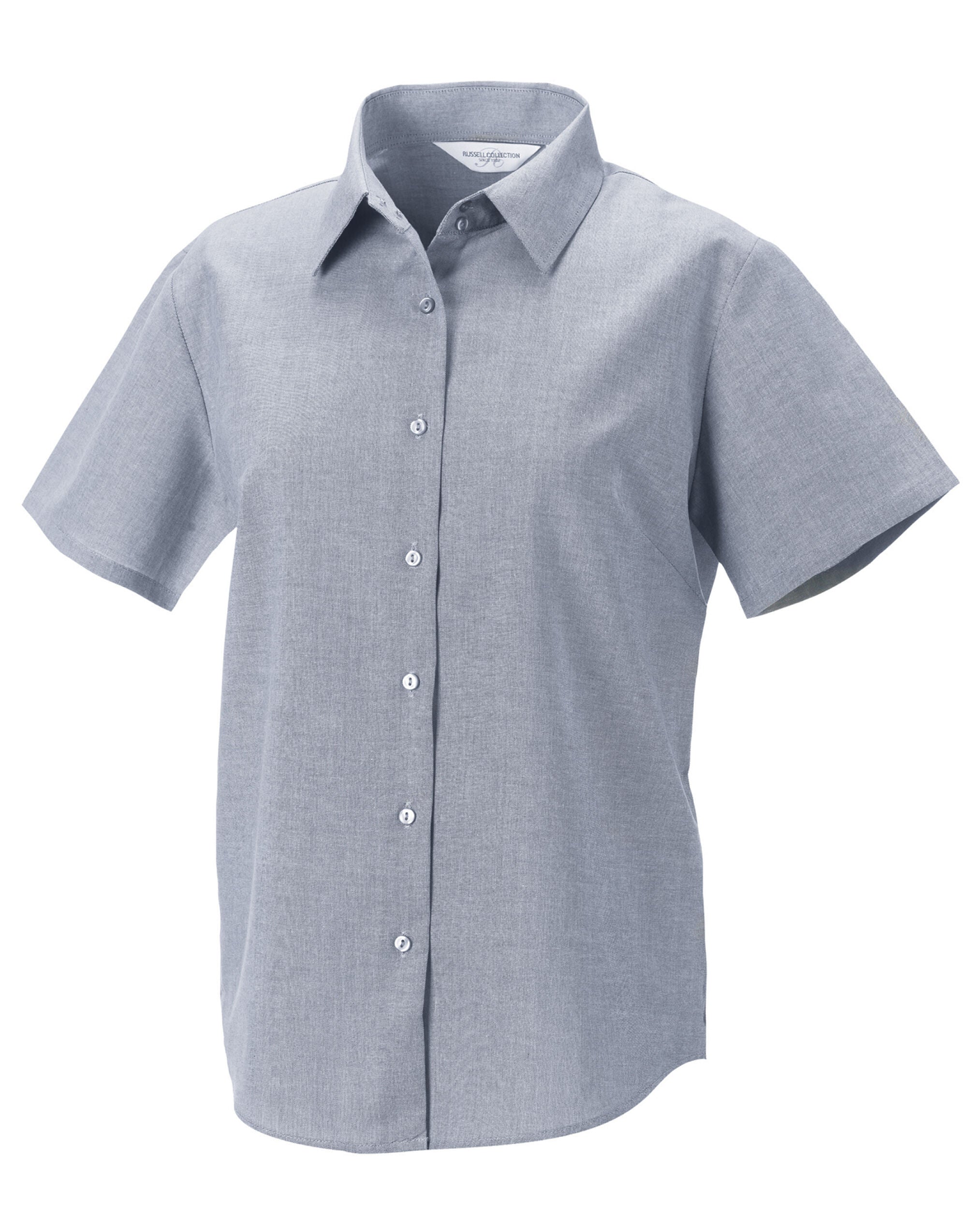 Ladies' Short Sleeve Tailored Oxford Shirt
