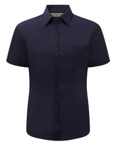 Ladies' Short Sleeve Classic Polycotton Poplin Shirt