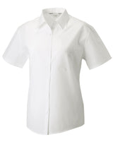 Ladies' Short Sleeve Classic Polycotton Poplin Shirt