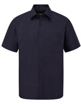 Men's Short Sleeve Classic Polycotton Poplin Shirt