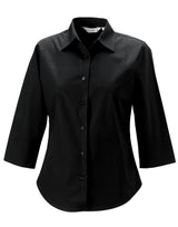 Ladies' 3/4 Sleeve Fitted Stretch Shirt