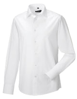 Men's Long Sleeve Fitted Stretch Shirt
