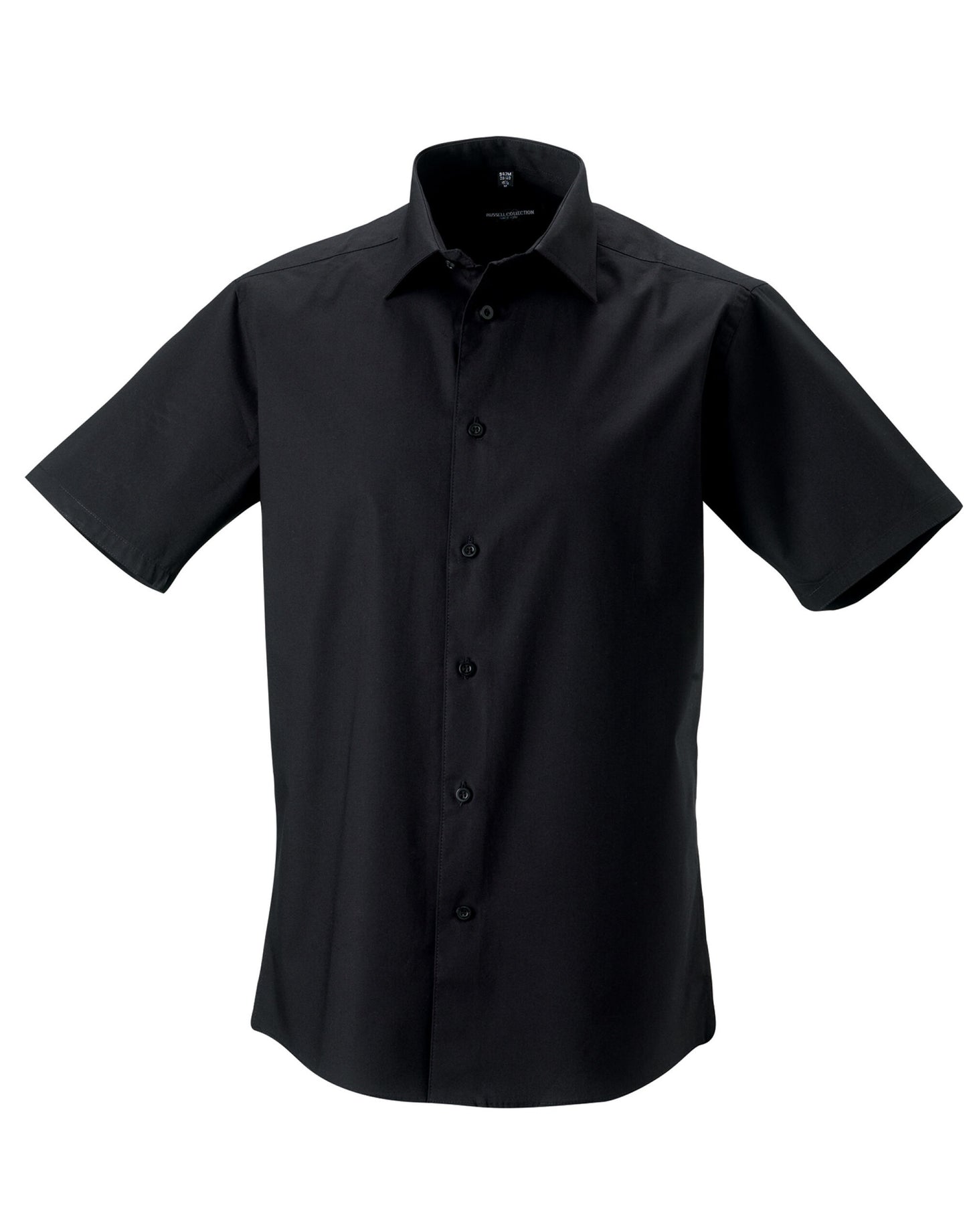 Men's Short Sleeve Fitted Stretch Shirt