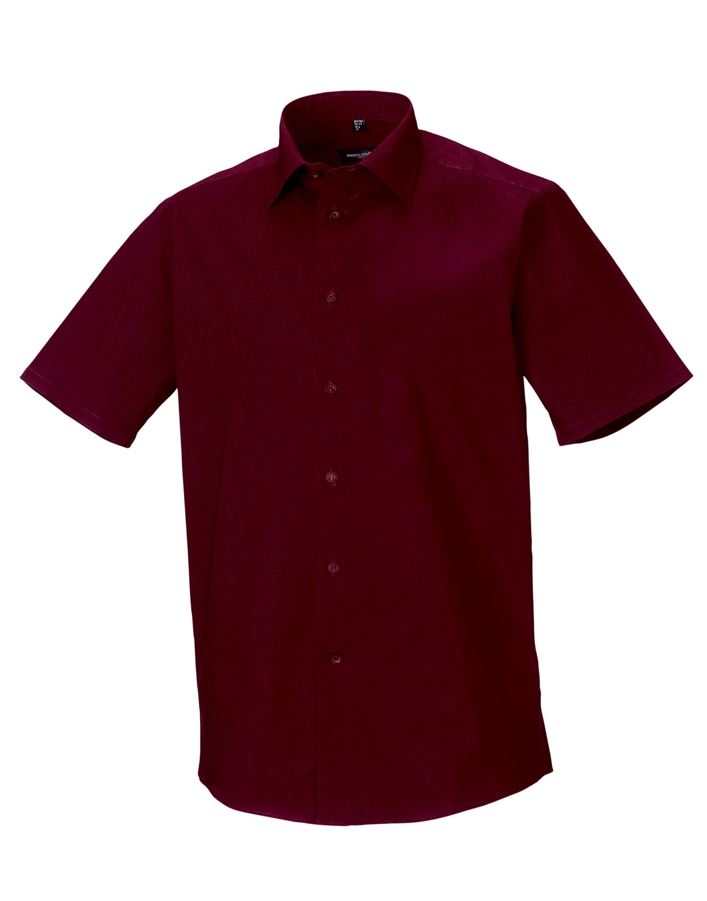 Men's Short Sleeve Fitted Stretch Shirt