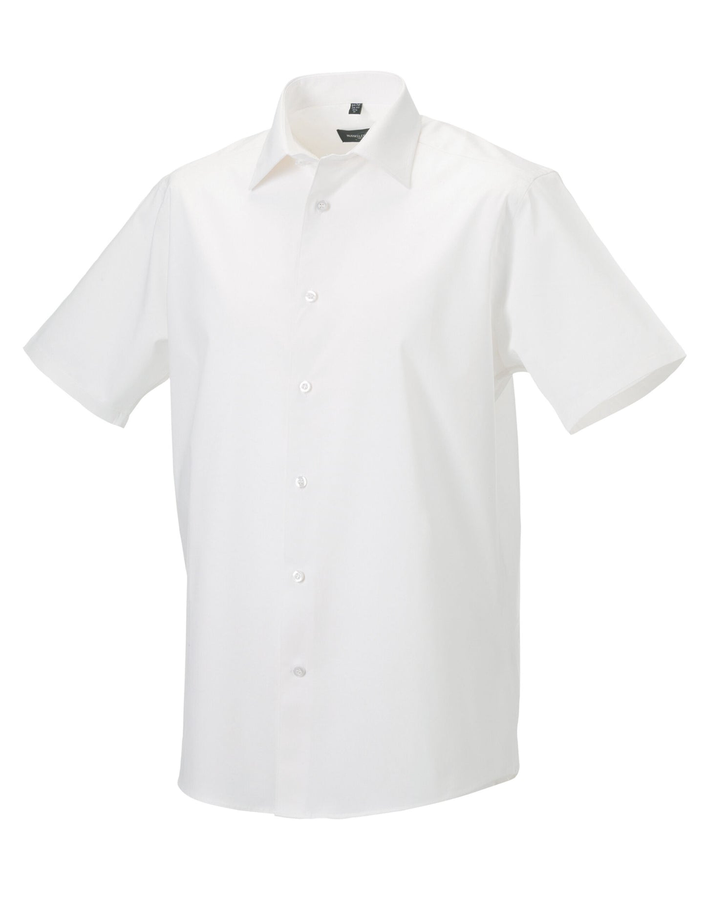 Men's Short Sleeve Fitted Stretch Shirt