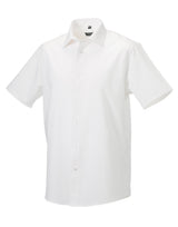 Men's Short Sleeve Fitted Stretch Shirt