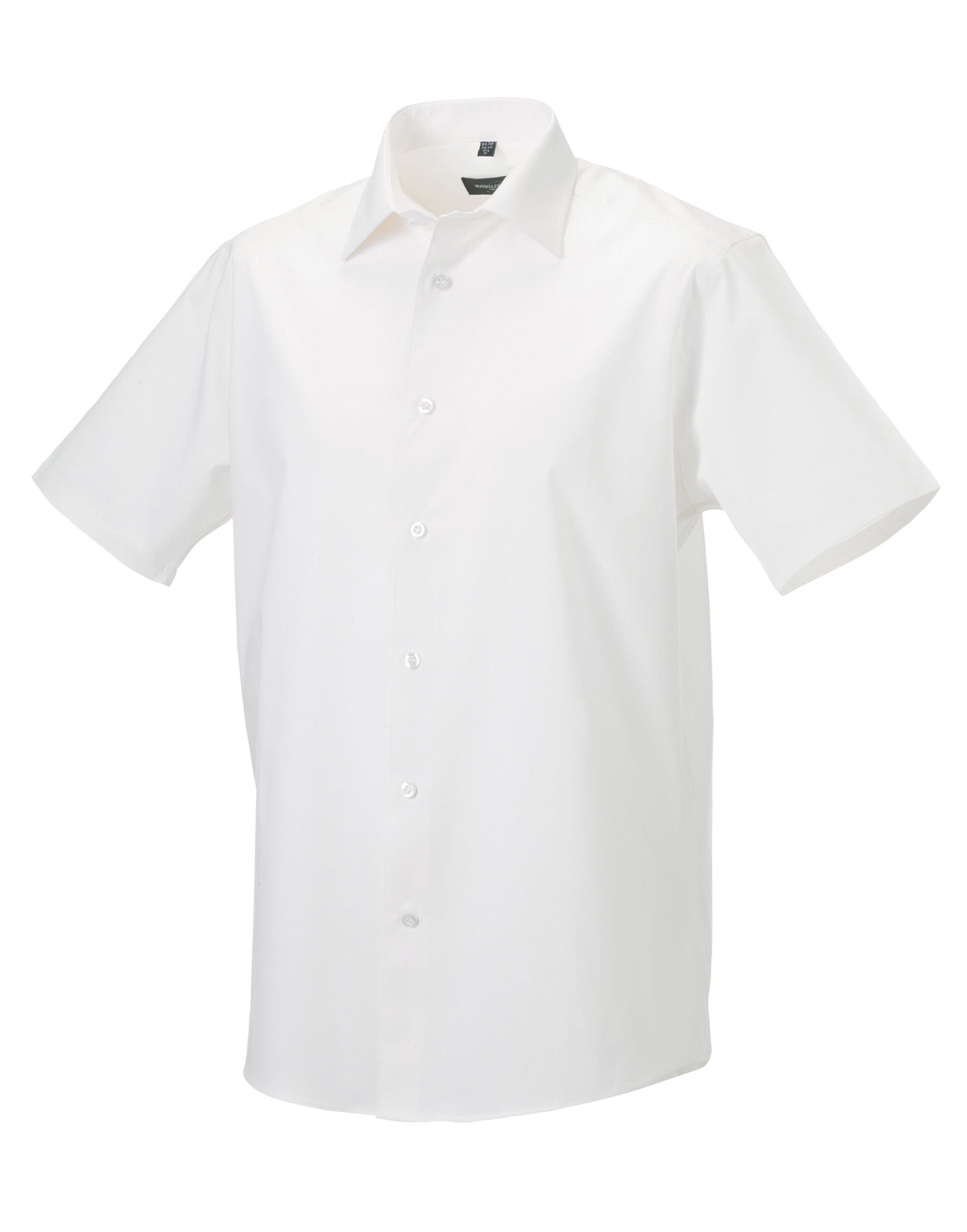 Men's Short Sleeve Fitted Stretch Shirt