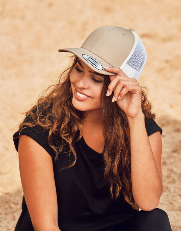 Retro Trucker Two Tone Cap
