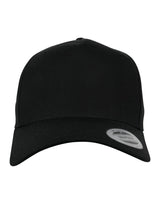 5 Panel Curved Classic Snapback