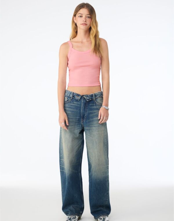 Women's Micro Rib Strap Tank
