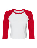 Women's Micro Rib 3/4 Raglan Tee
