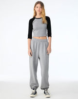 Women's Micro Rib 3/4 Raglan Tee