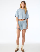 Women's Heavyweight Washed Cropped Tee