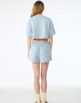 Women's Heavyweight Washed Cropped Tee