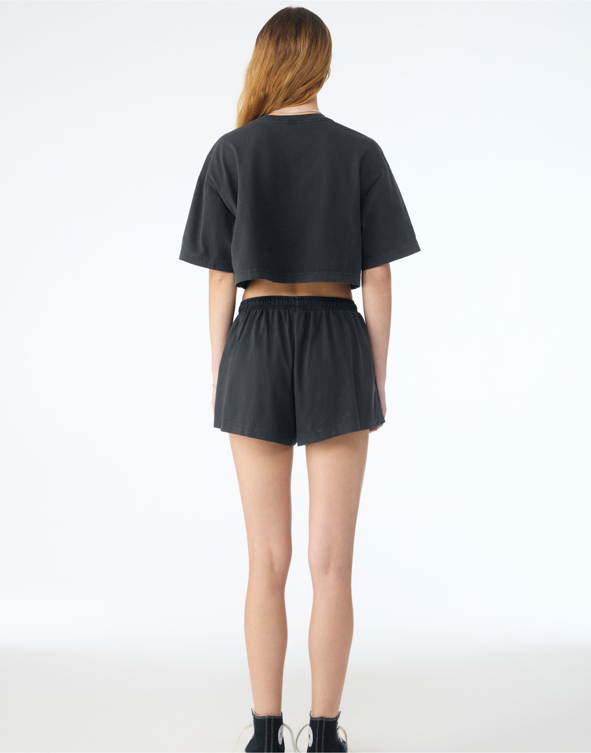 Women's Heavyweight Washed Cropped Tee
