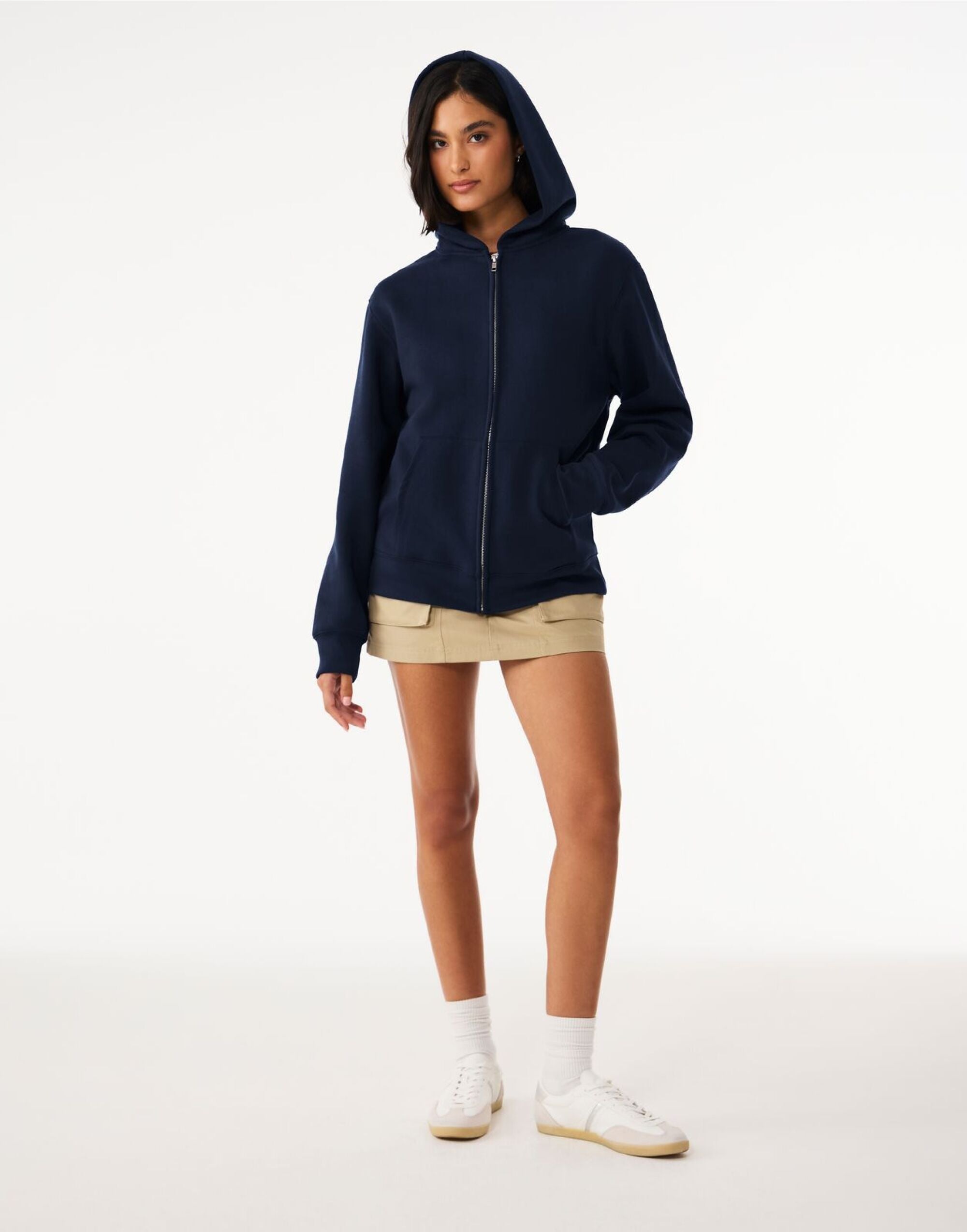 Unisex Heavy Full Zip Hoodie
