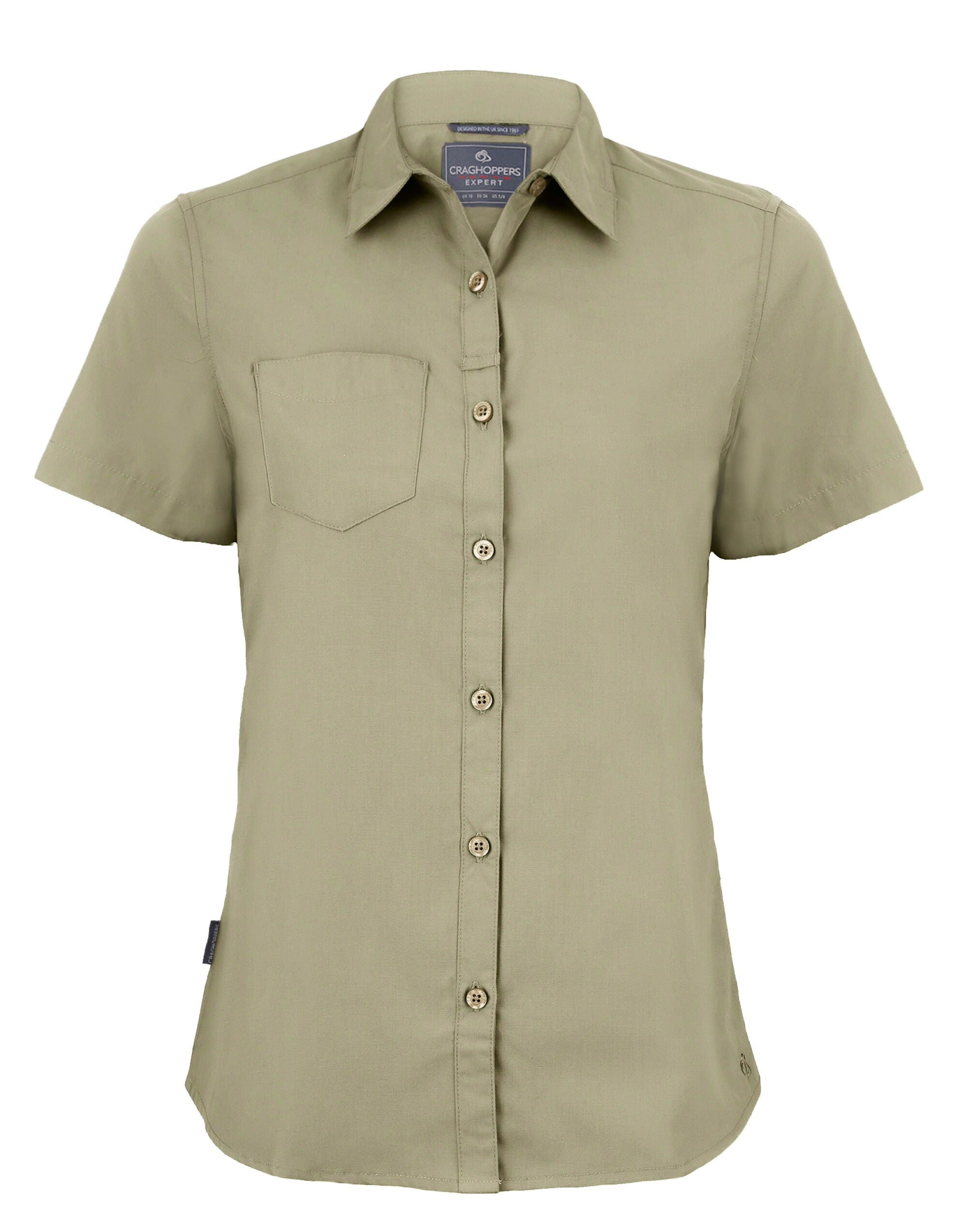 Womens Kiwi Short Sleeve Shirt
