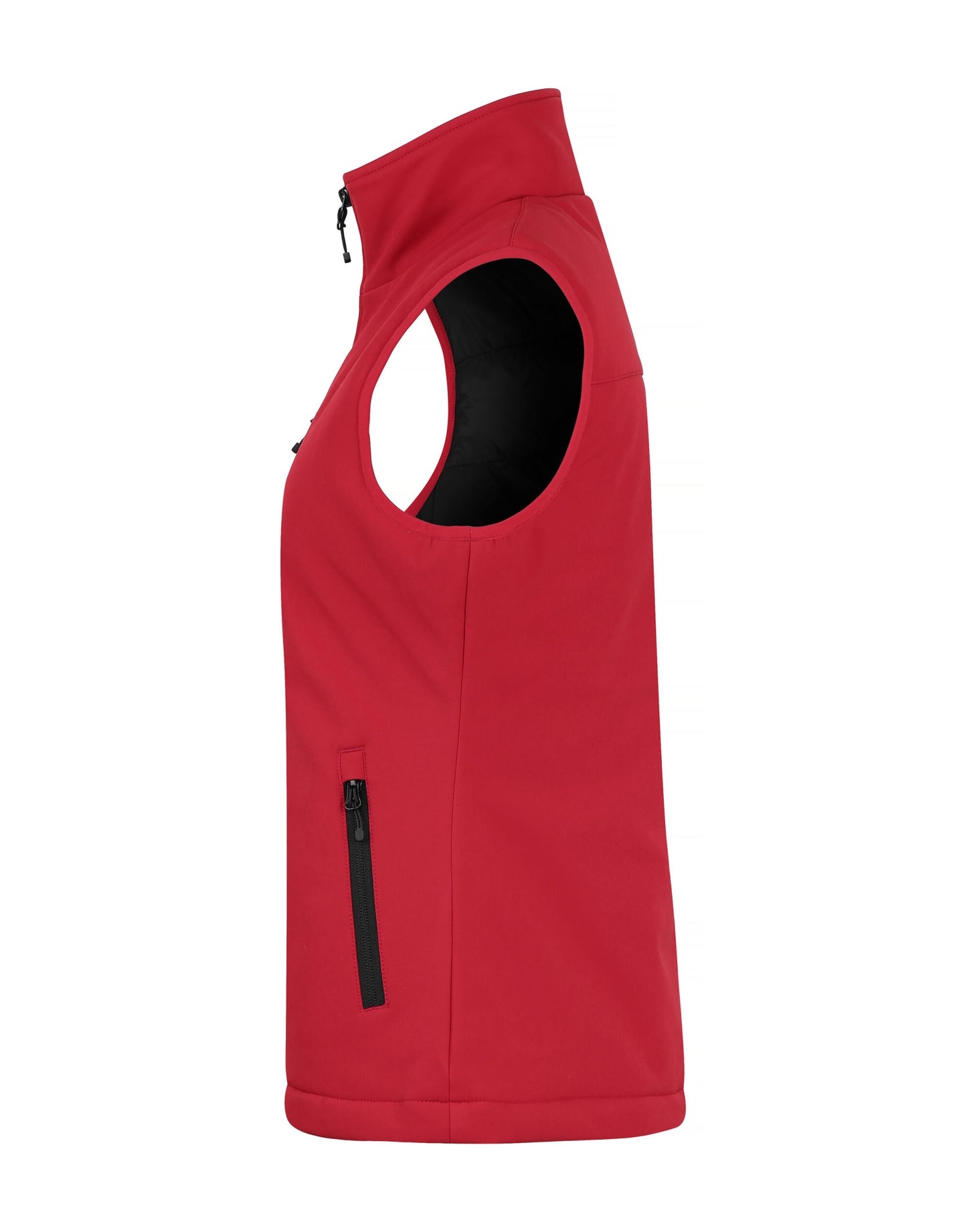 Ladies Padded Softshell Vest