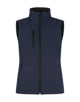 Ladies Padded Softshell Vest