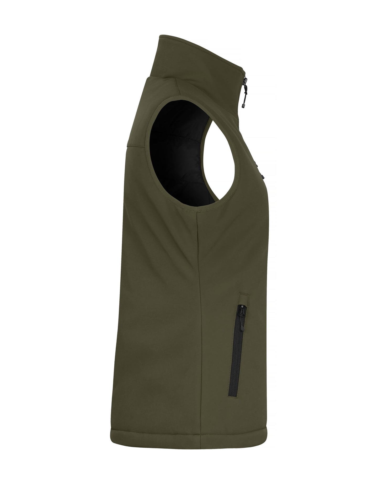 Ladies Padded Softshell Vest