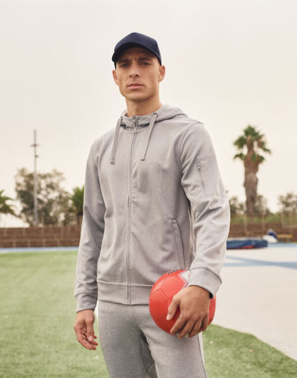 Basic Active Full Zip Hoody 		_x000D_
