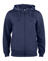 Basic Active Full Zip Hoody 		_x000D_
