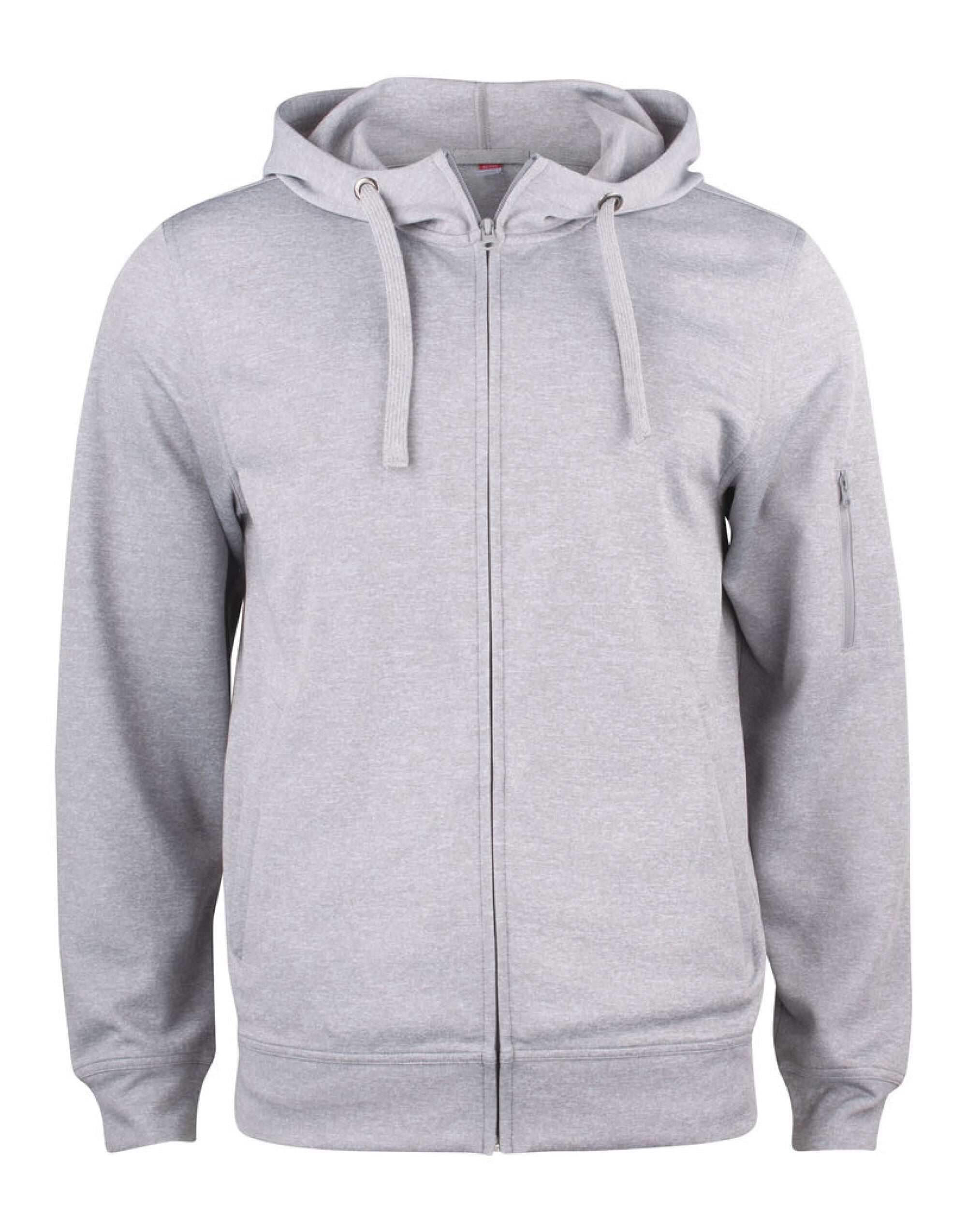 Basic Active Full Zip Hoody 		_x000D_
