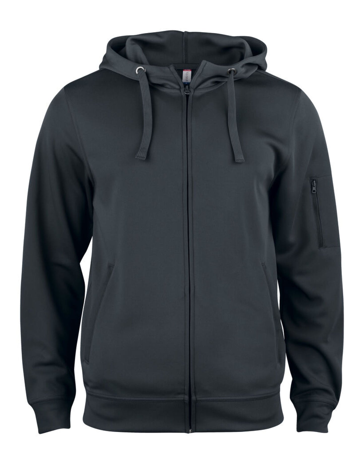 Basic Active Full Zip Hoody 		_x000D_
