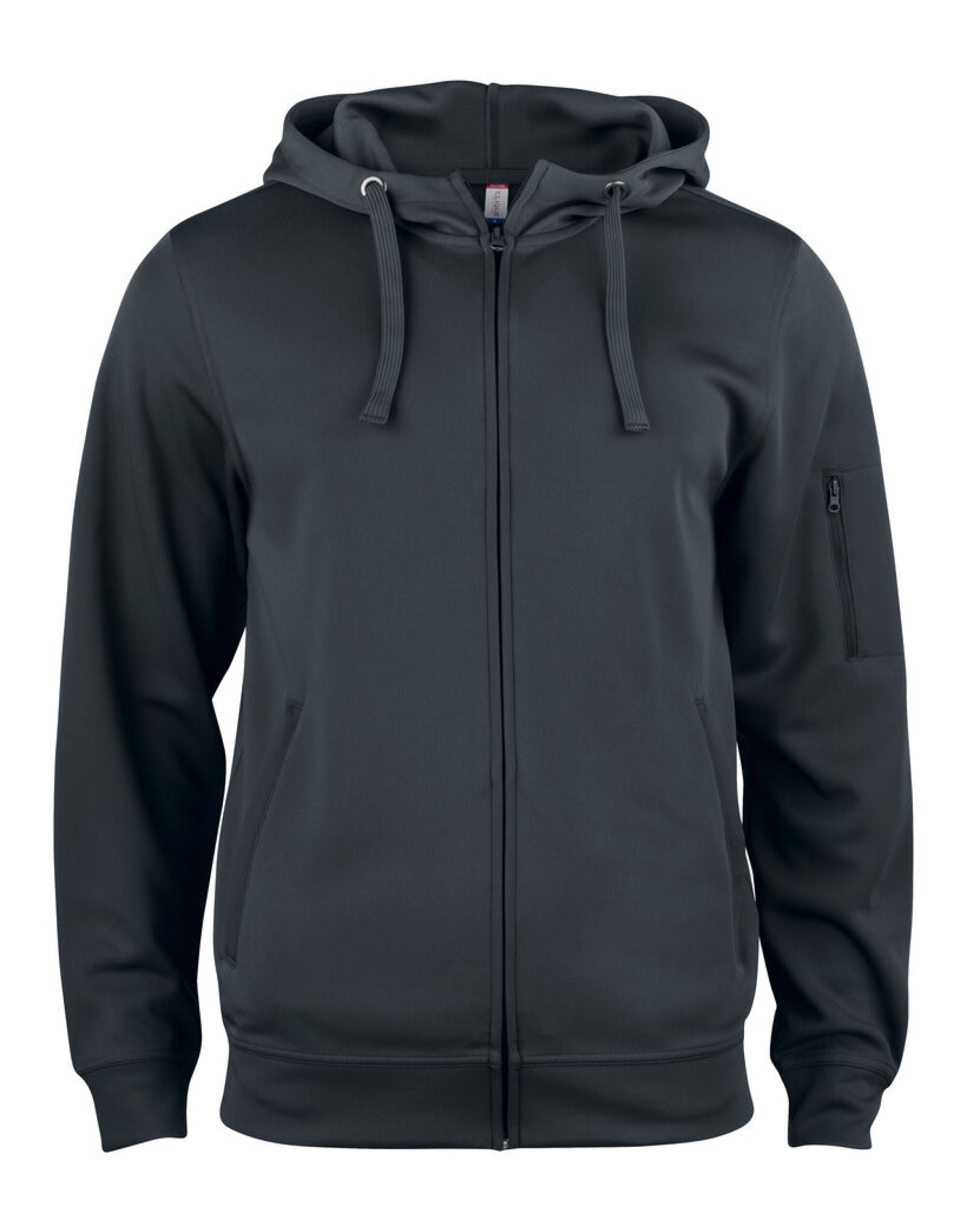 Basic Active Full Zip Hoody 		_x000D_
