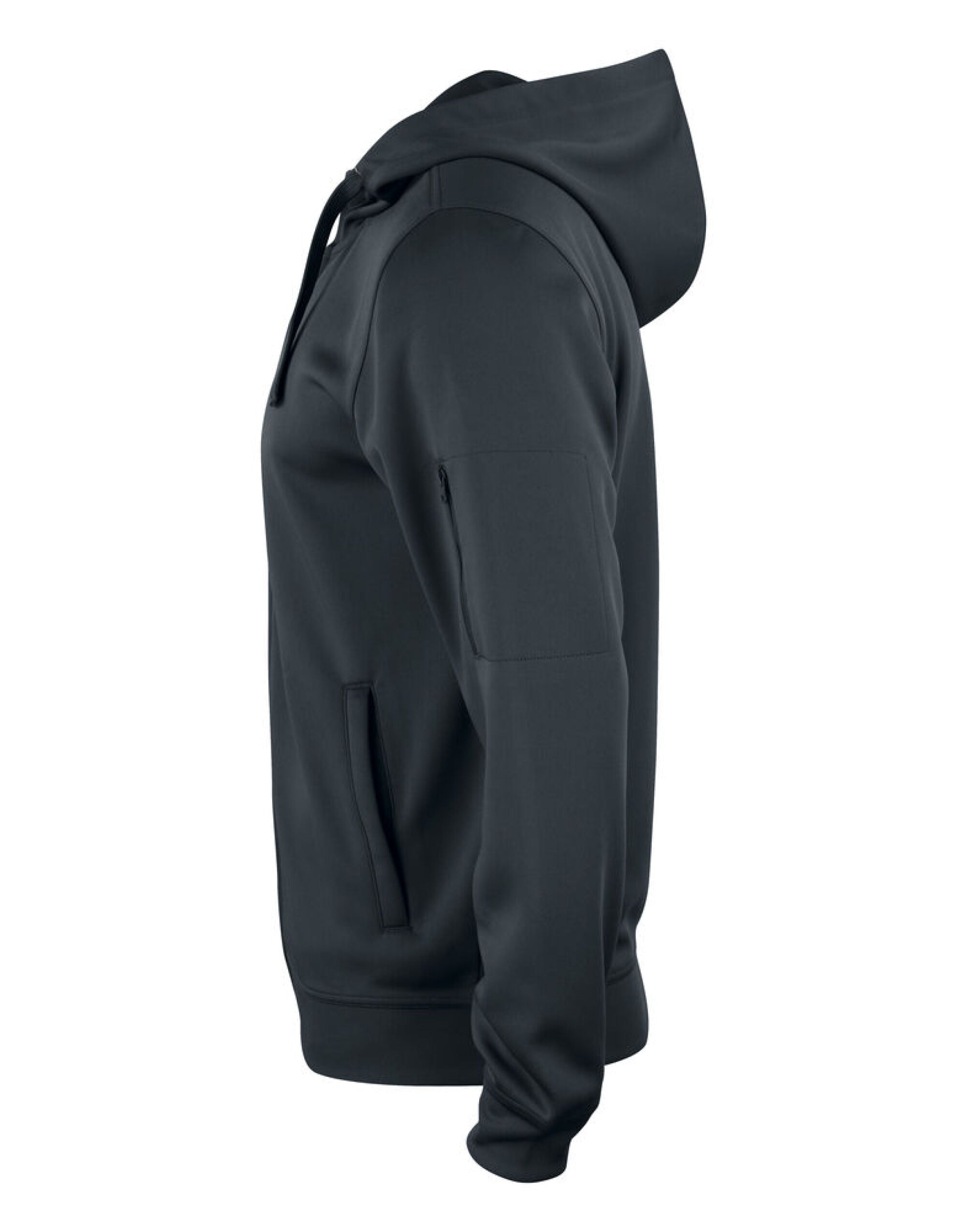 Basic Active Full Zip Hoody 		_x000D_
