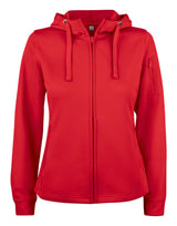 Ladies Basic Active Full Zip Hoody