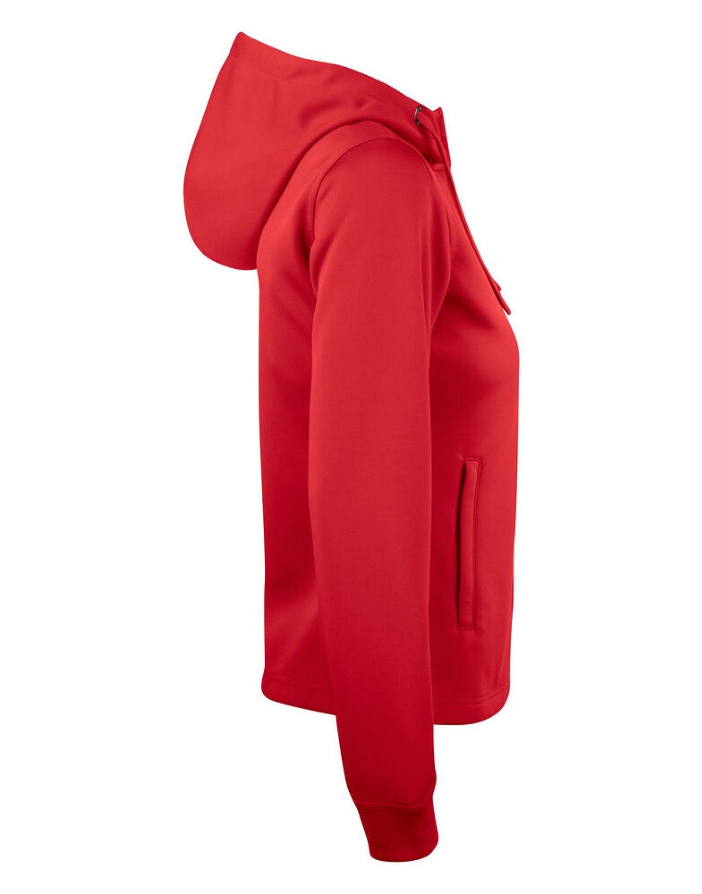 Ladies Basic Active Full Zip Hoody