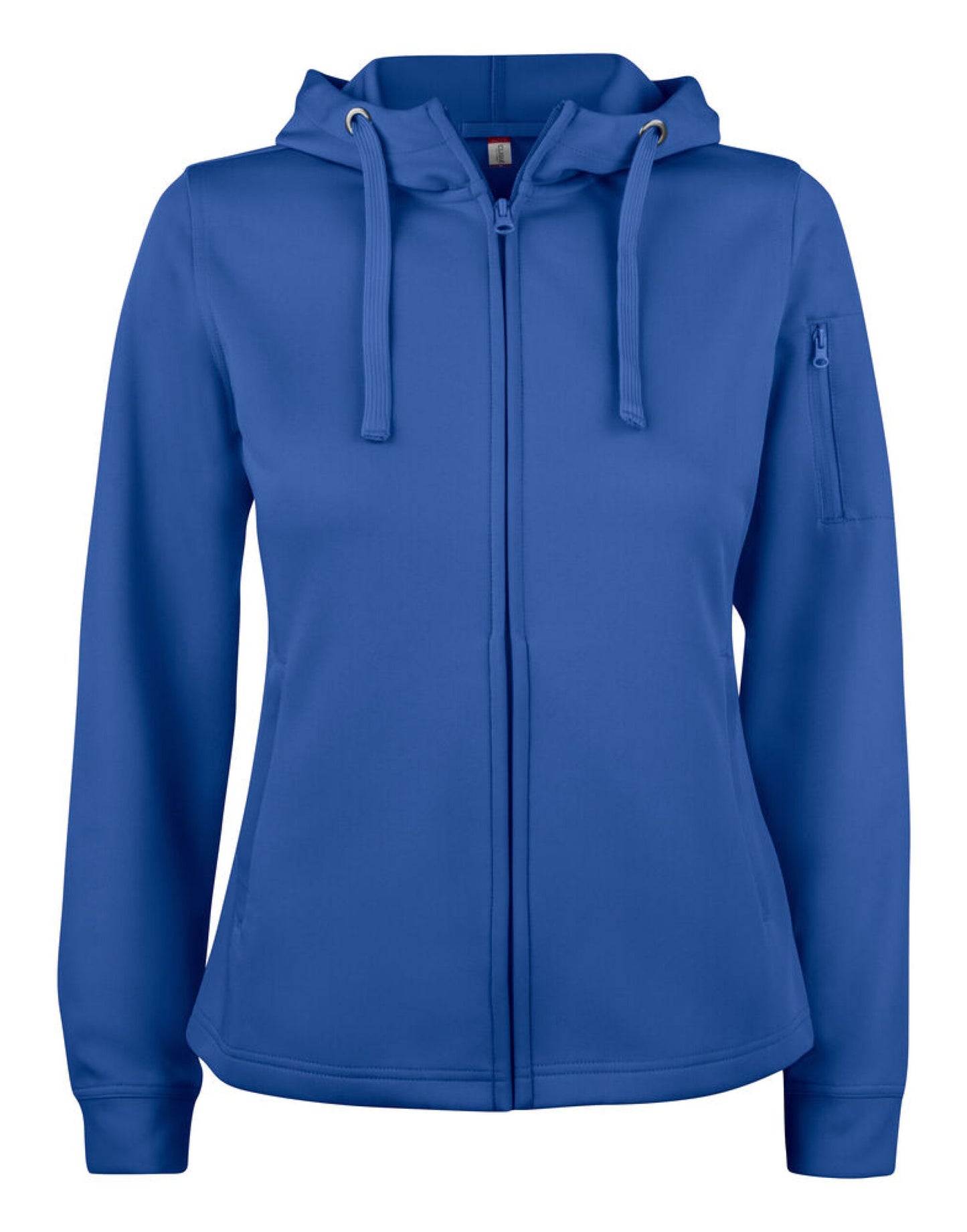 Ladies Basic Active Full Zip Hoody