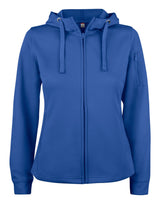 Ladies Basic Active Full Zip Hoody