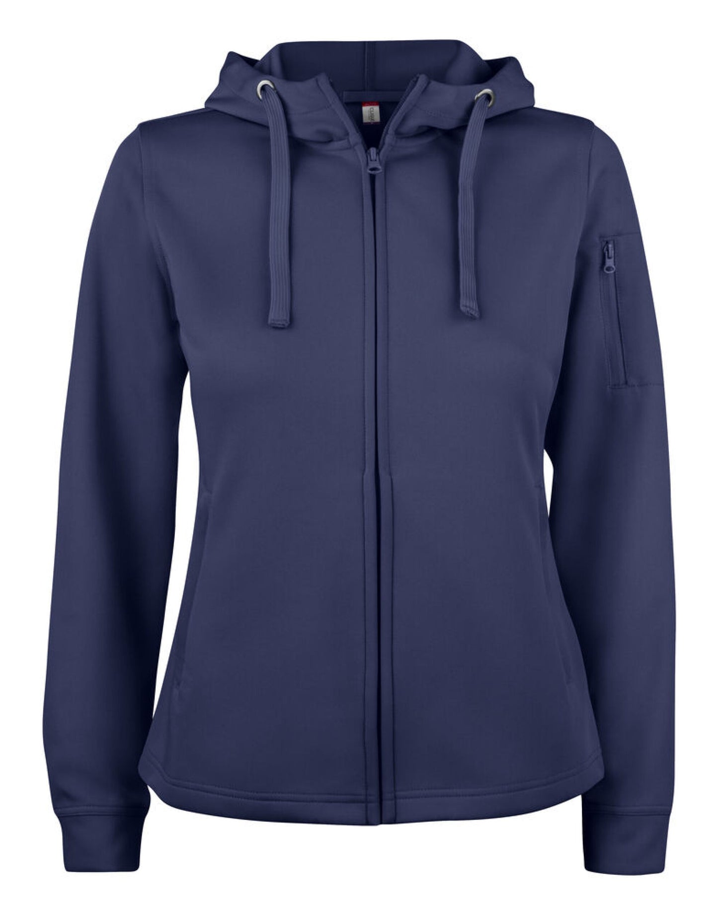 Ladies Basic Active Full Zip Hoody