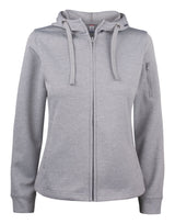 Ladies Basic Active Full Zip Hoody