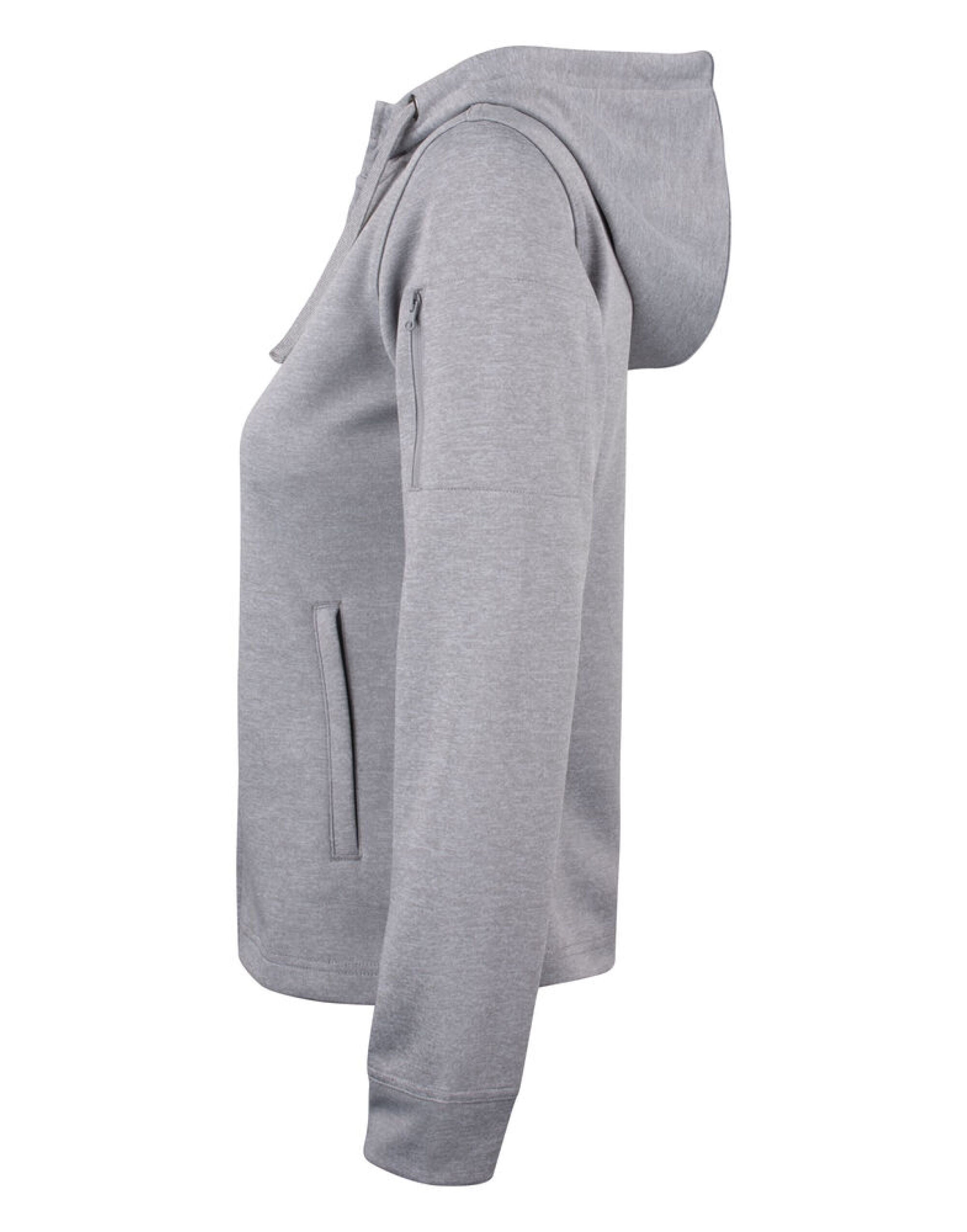 Ladies Basic Active Full Zip Hoody