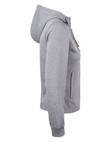 Ladies Basic Active Full Zip Hoody