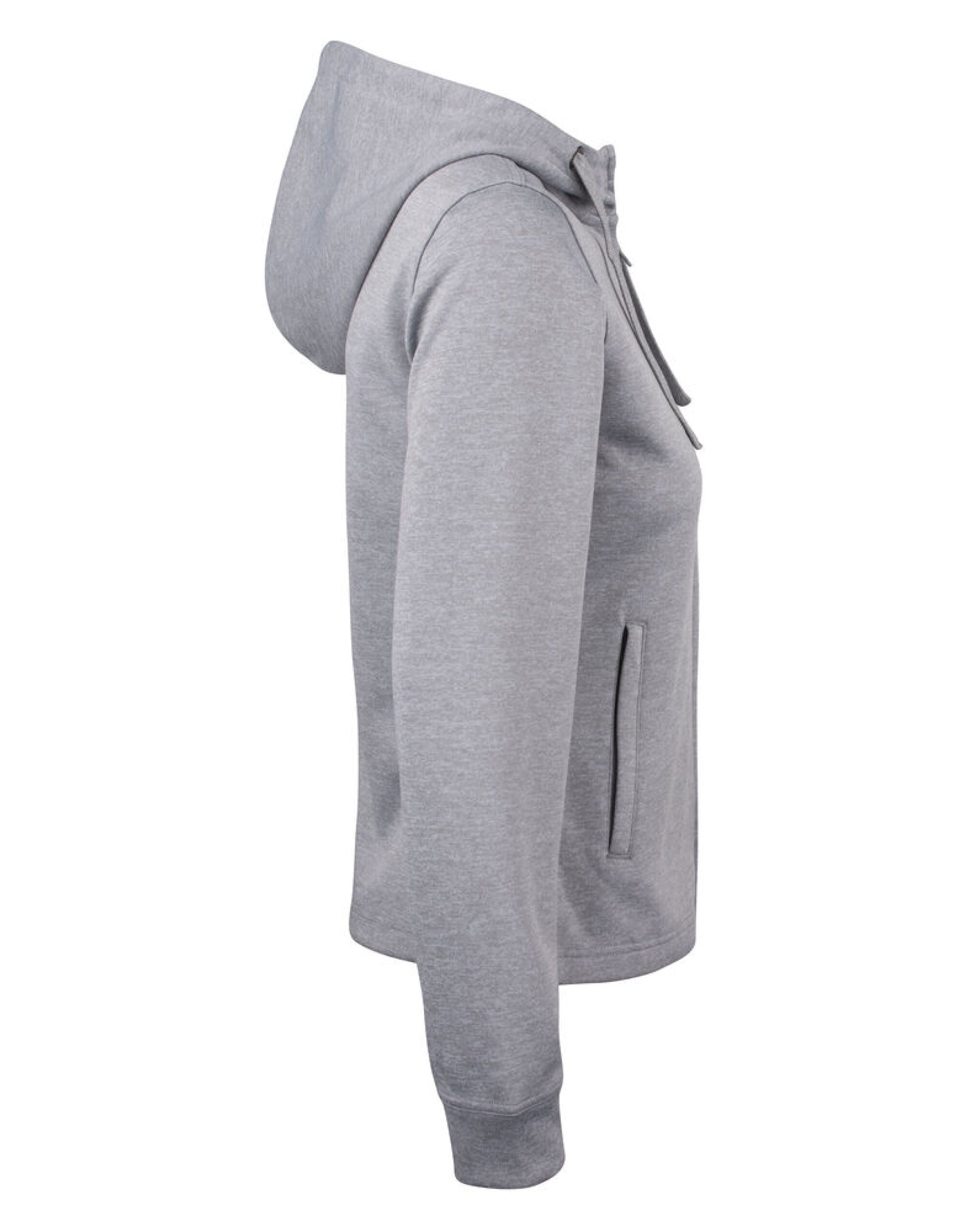 Ladies Basic Active Full Zip Hoody